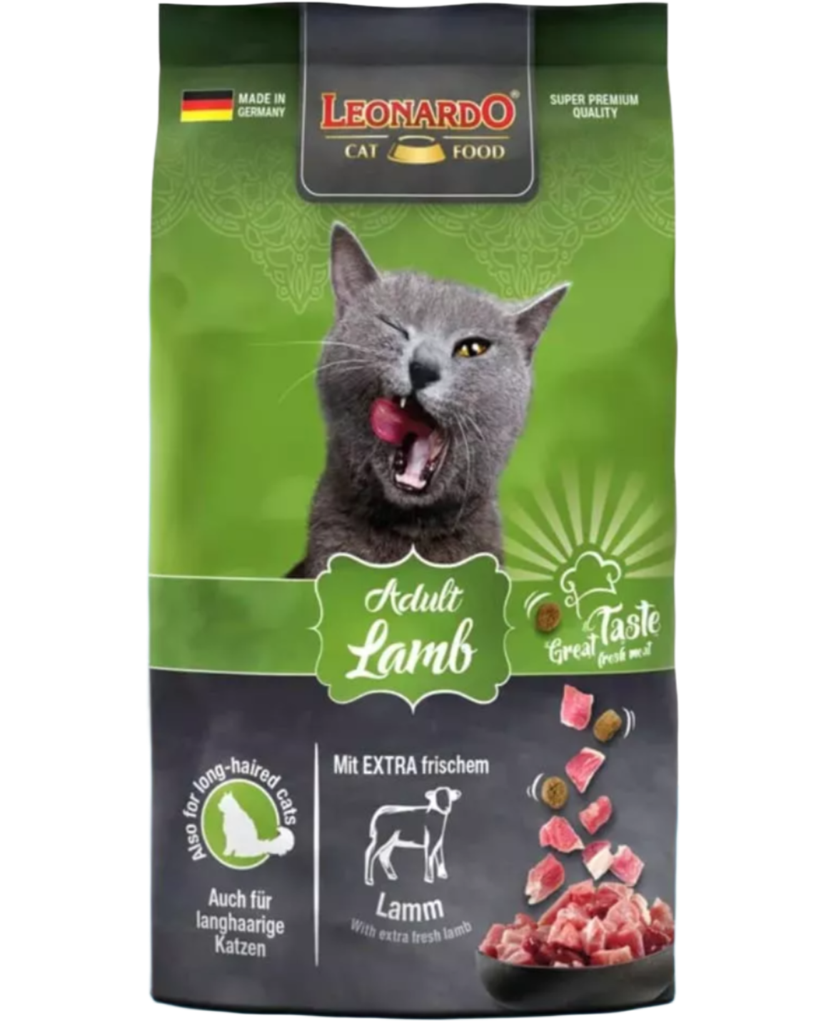 Leonardo לאונרדו כבש מזון יבש לחתולים