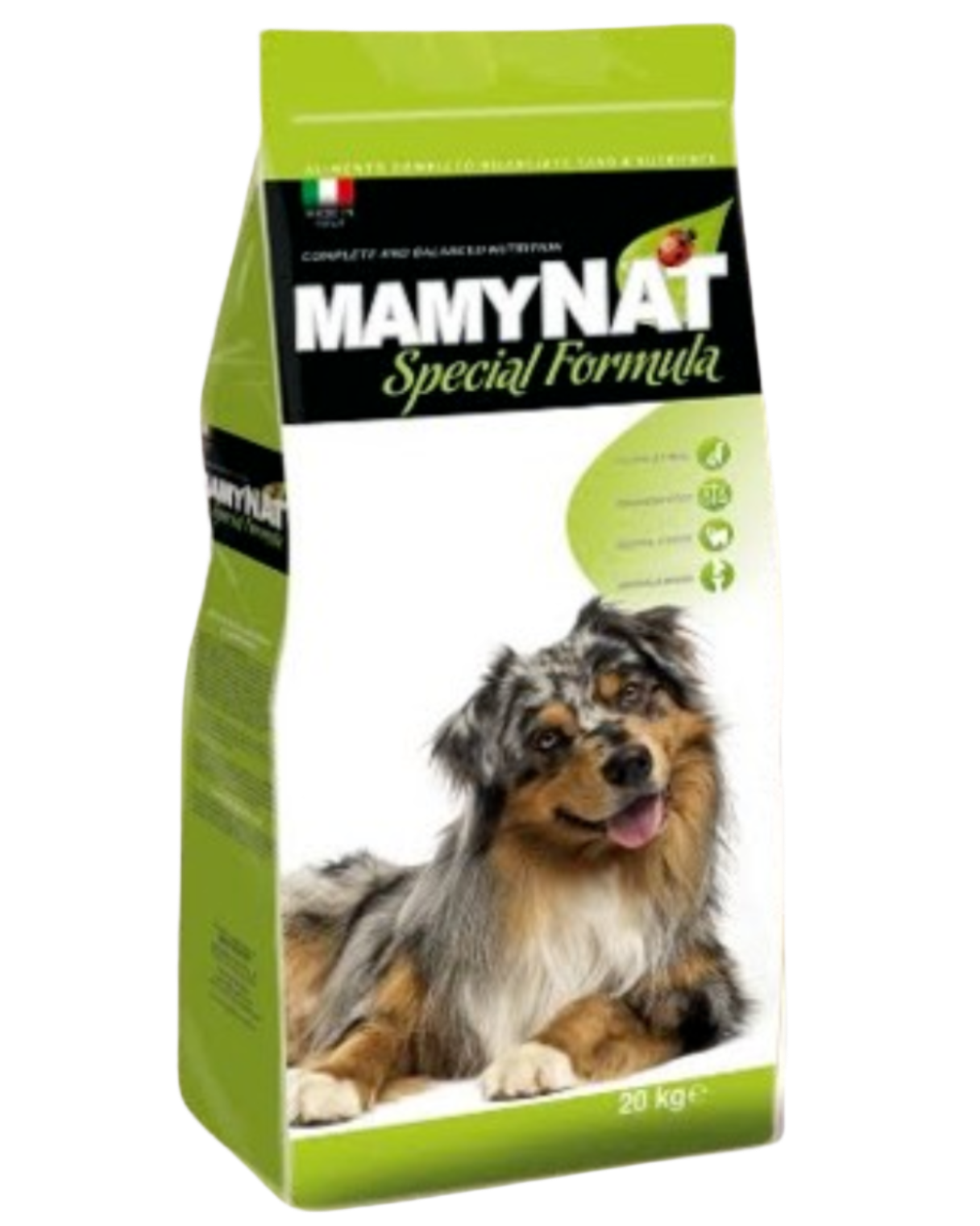 מאמינט כבש ואורז מזון מלא לכלבים בוגרים 20 ק”ג