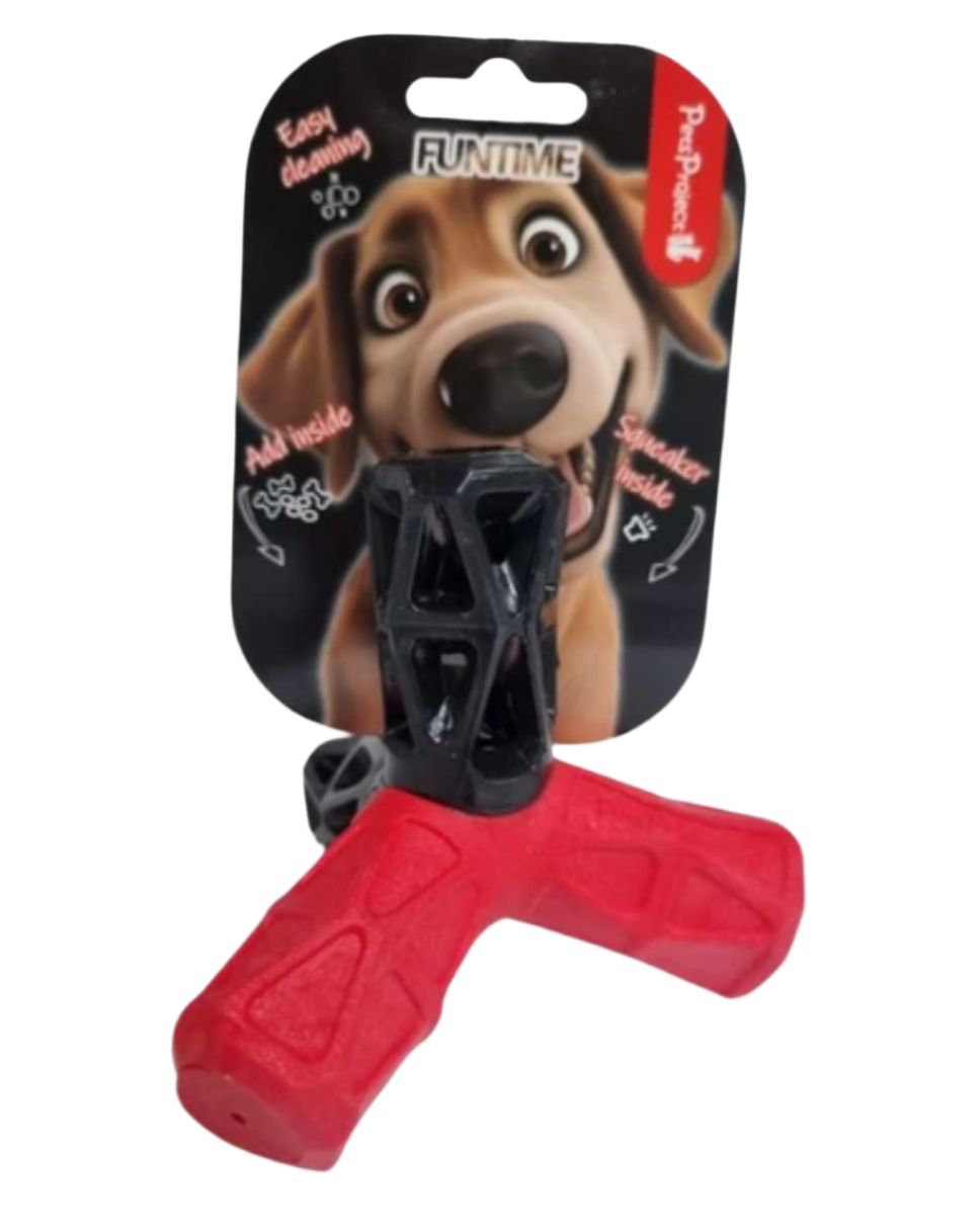 צעצוע בצורת פלוס קשיח לכלבים