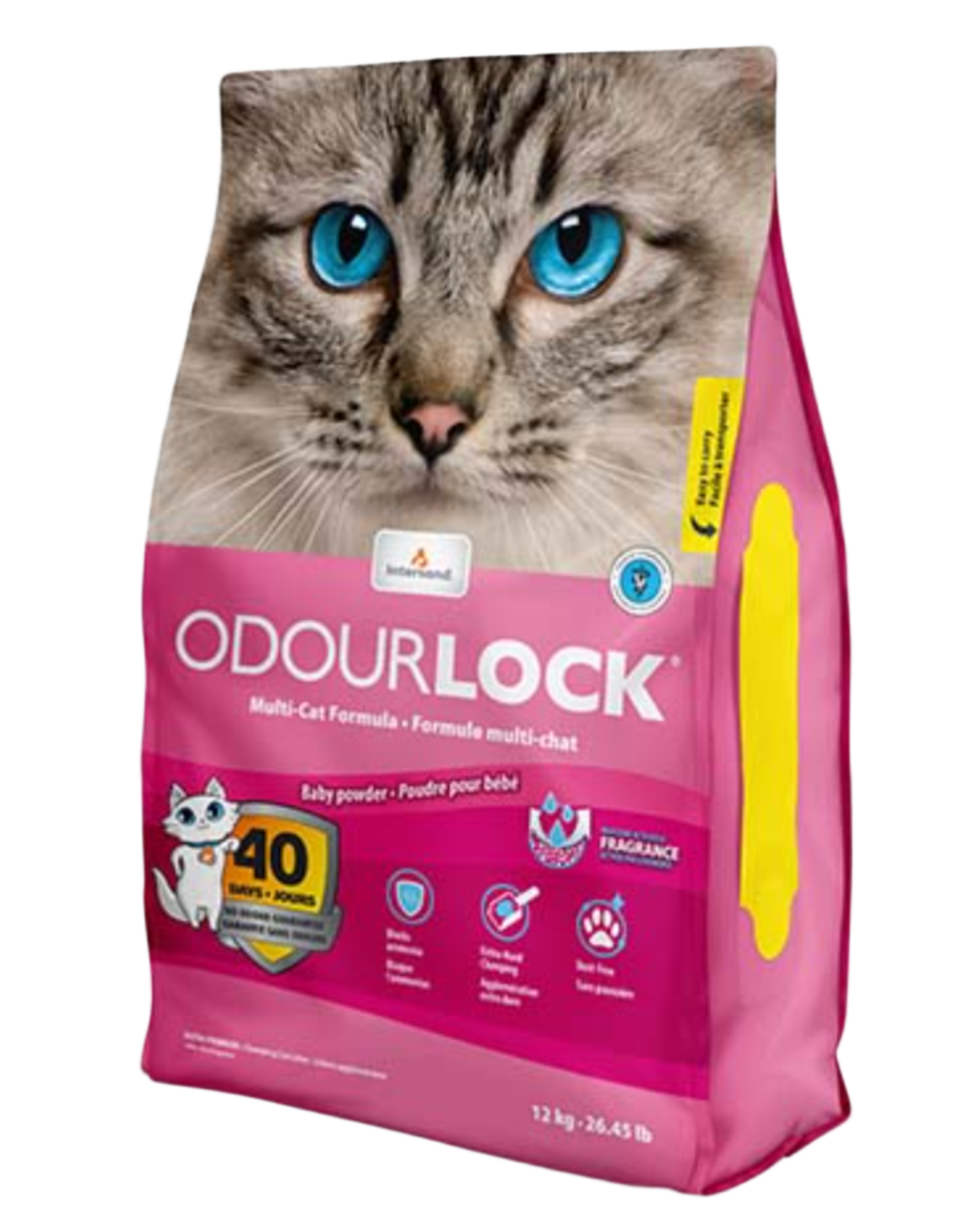 חול מתגבש אודרלוק בניחוח טלק 12 ק"ג