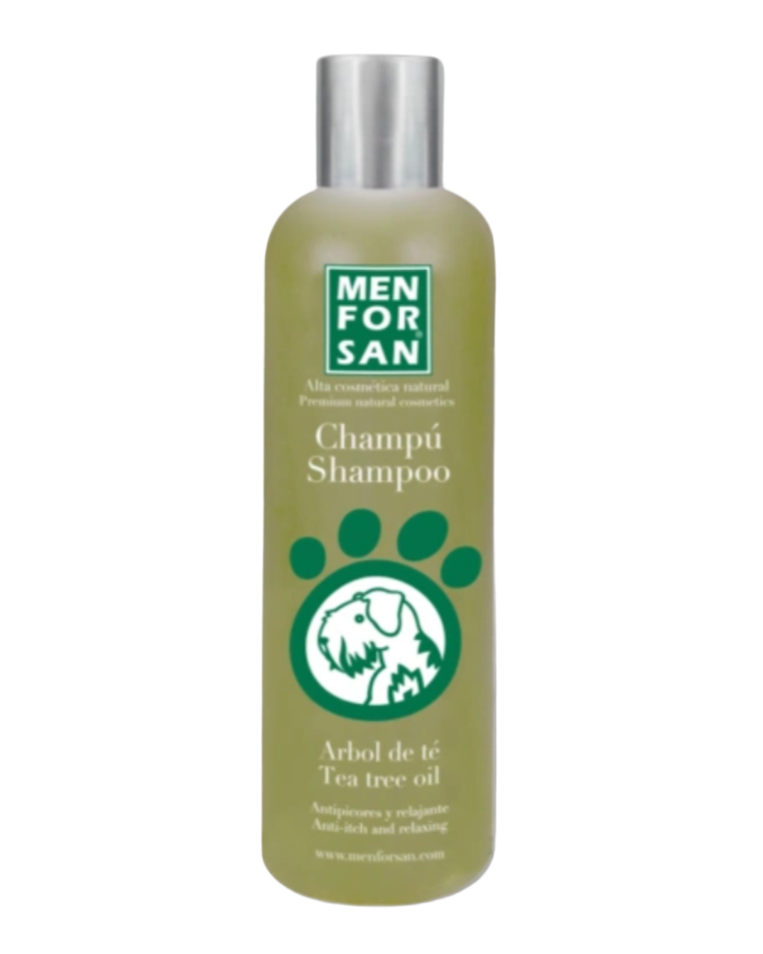 מאן פור סאן שמפו שמן עץ התה 300 מ”ל