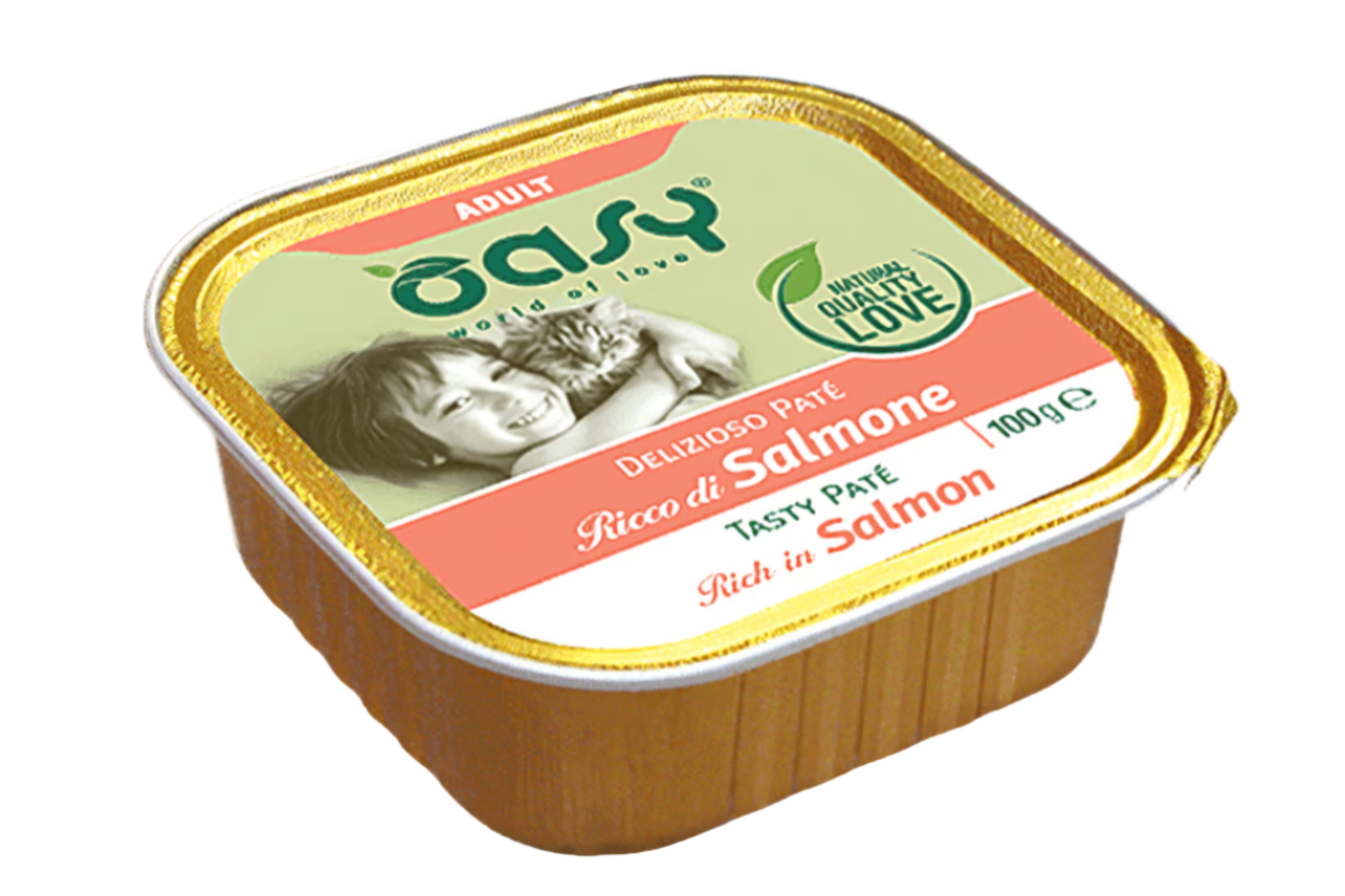 OASY אואסי מעדן פטה סלמון לחתול