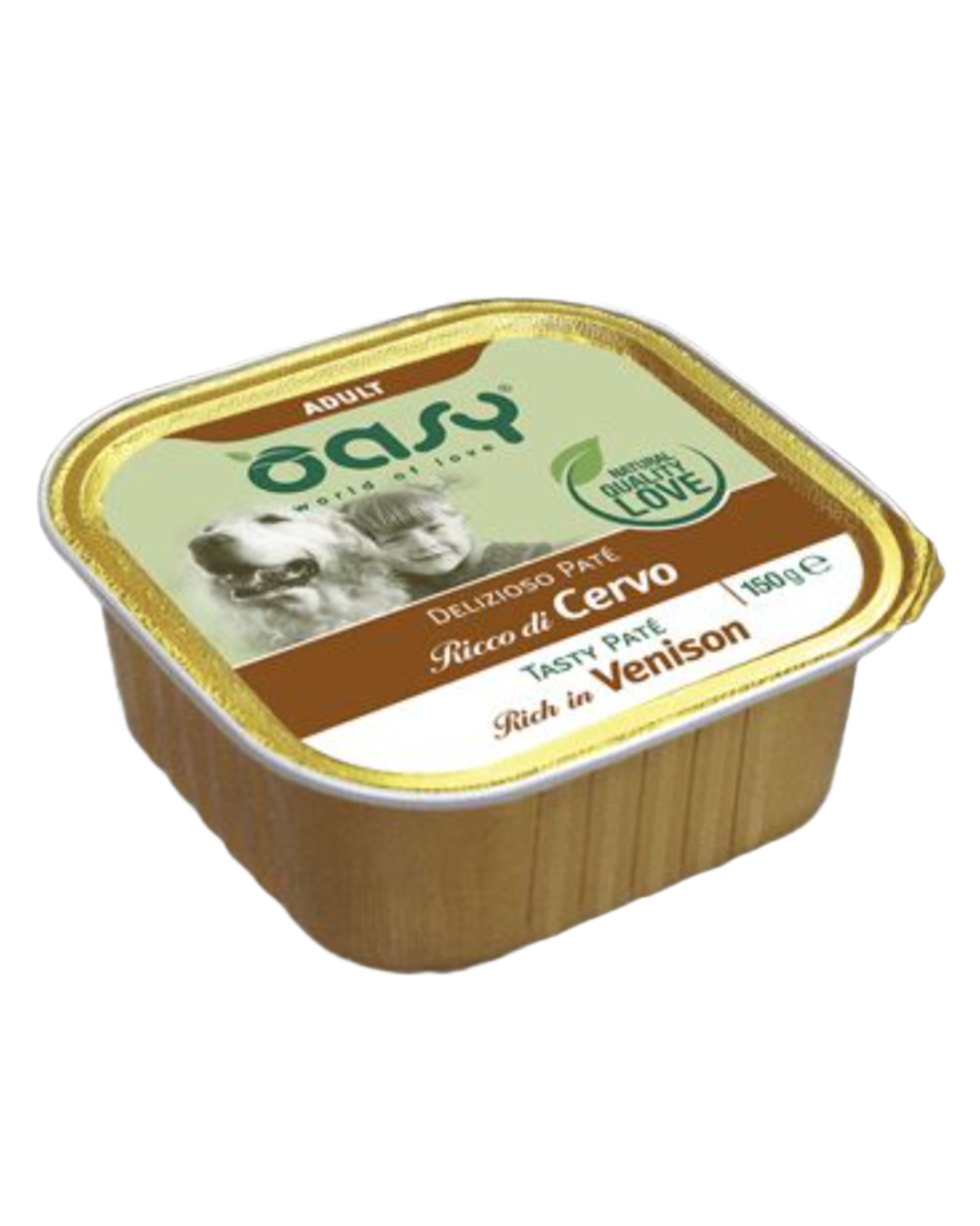 OASY אואסי – מעדן פטה צבי לכלב