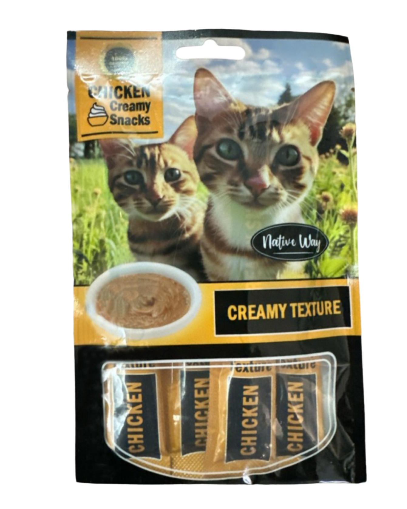 Native Way – שלוקים לחתול בטעם עוף