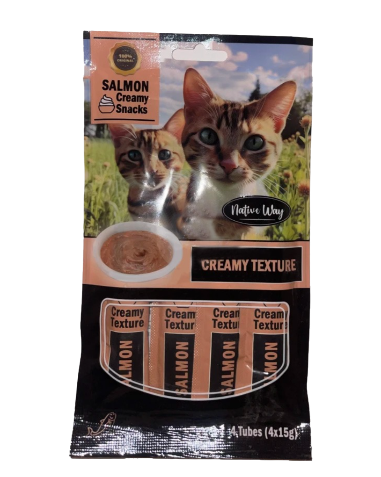 Native Way – שלוקים לחתול בטעם סלמון