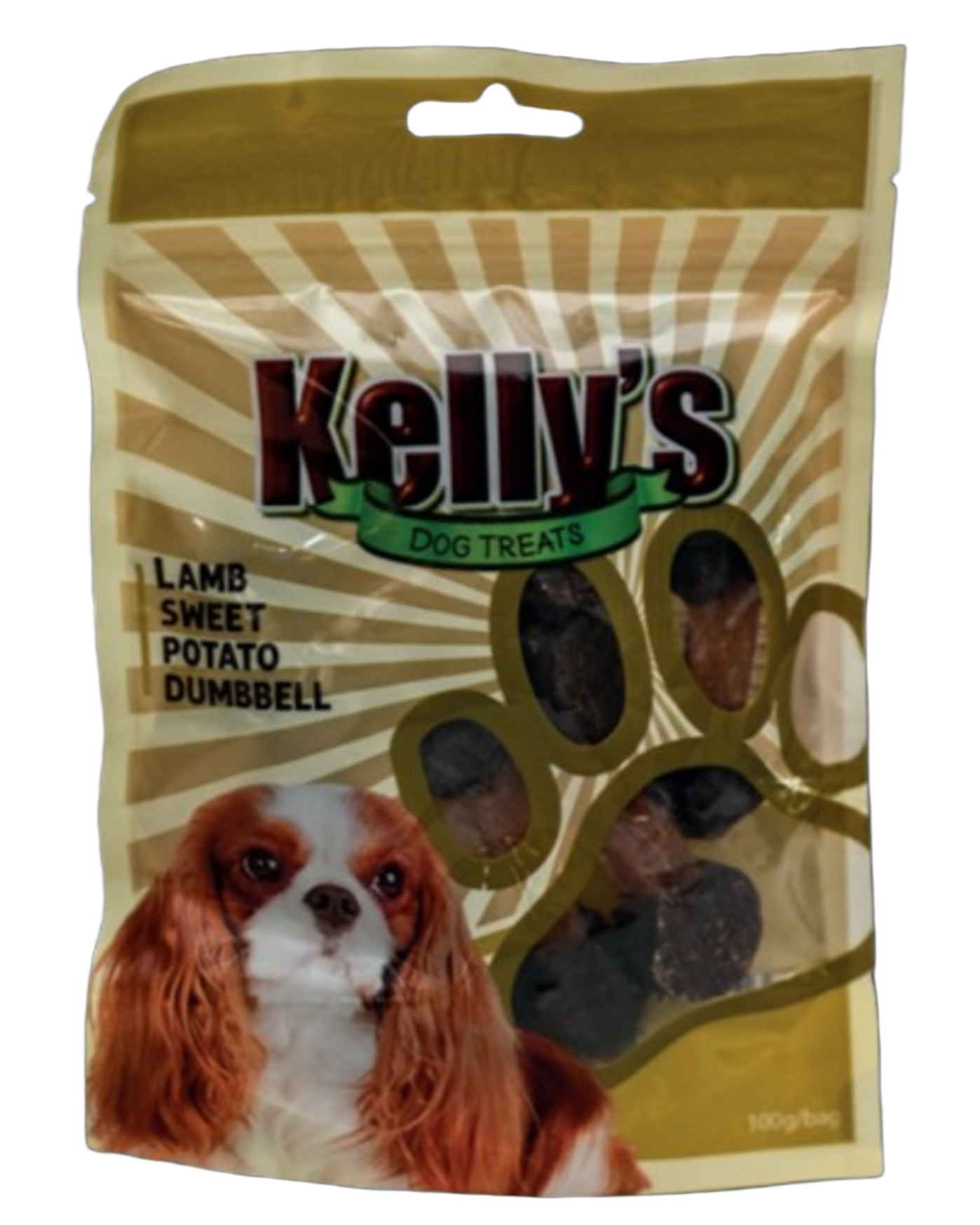 קליס חטיף משקולות בטעם כבש ותפוח אדמה מתוק (זהב) - 100 גרם