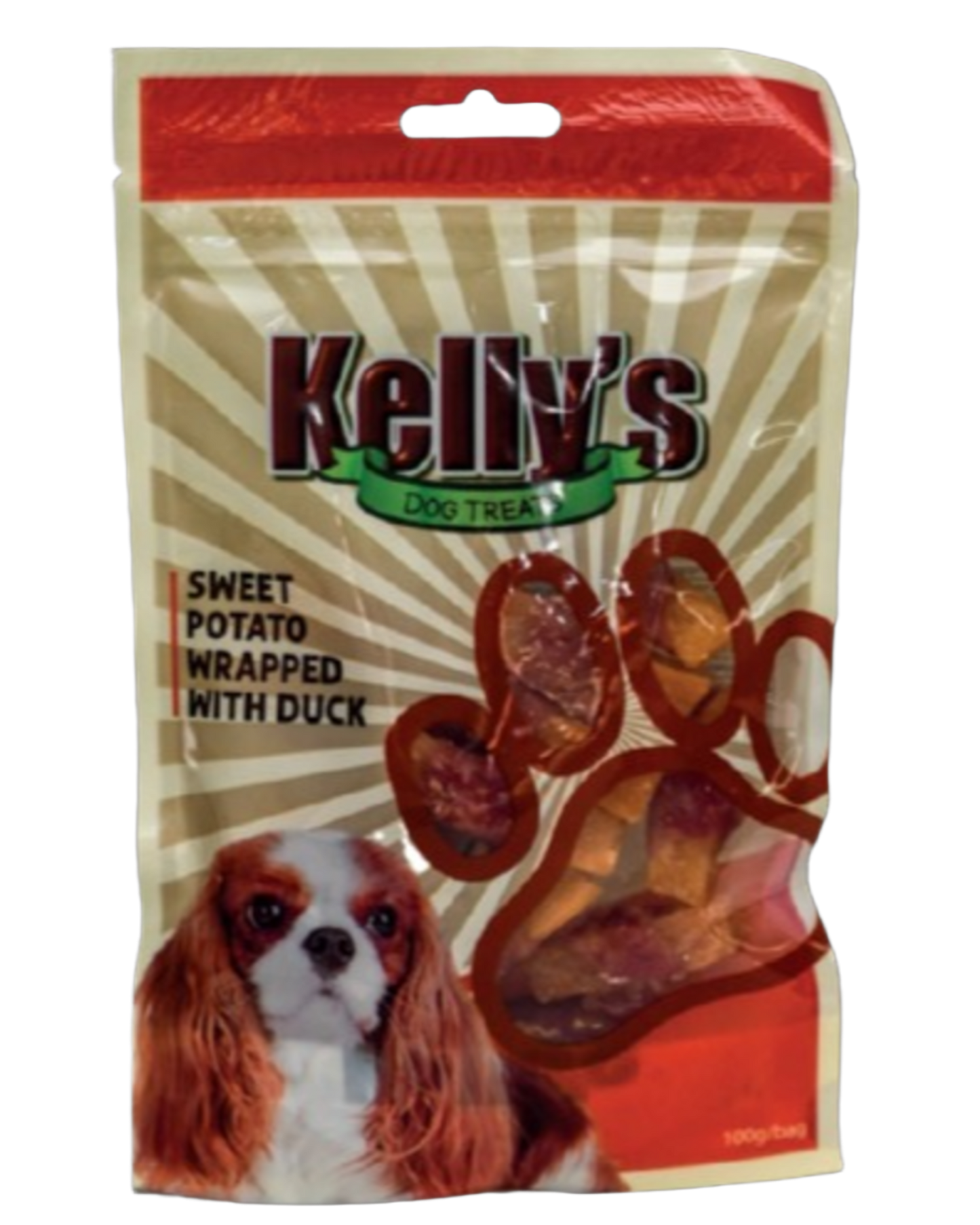 קליס חטיף בטטה עטוף ברווז - 100 גרם