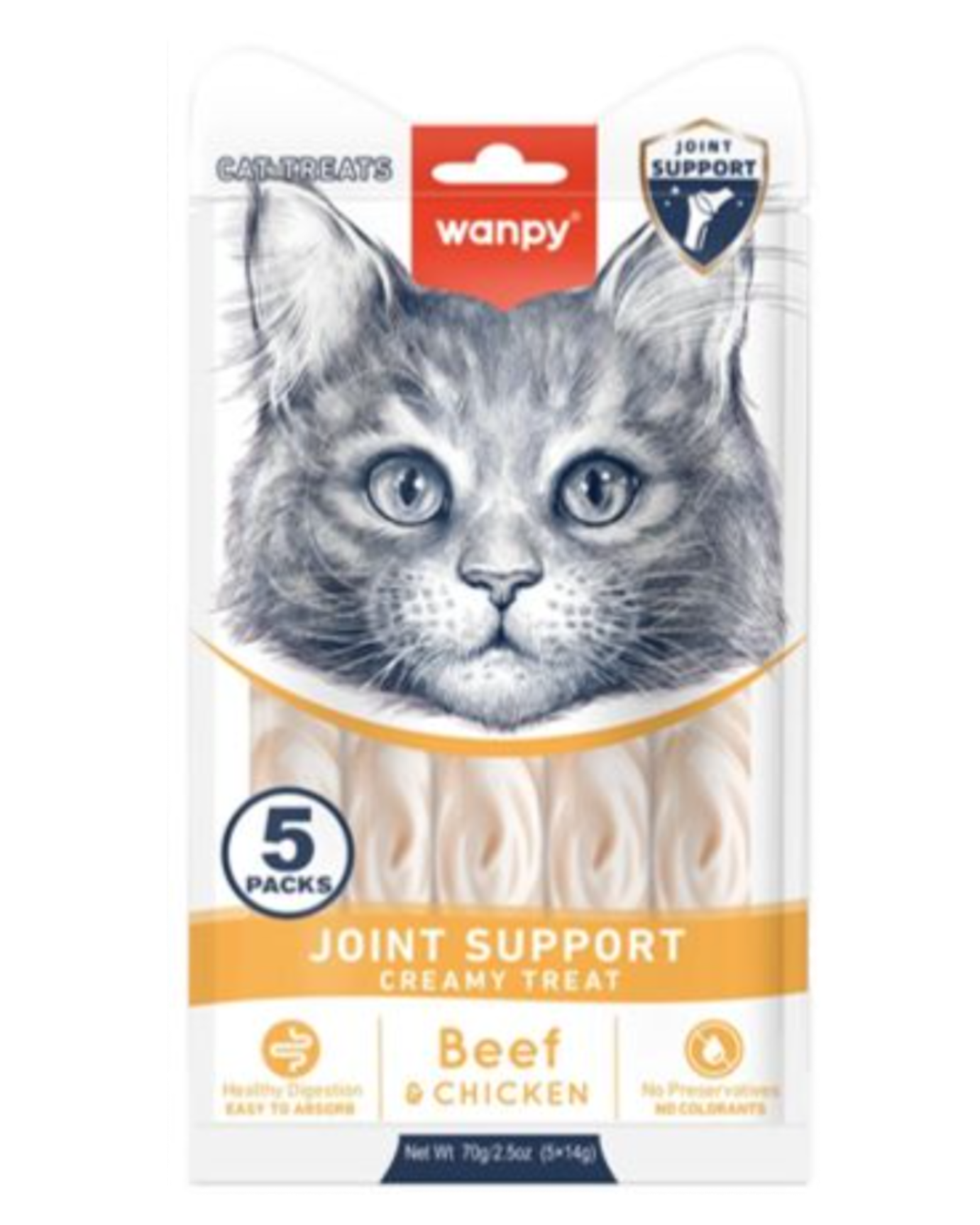 שלוק ונפי Joints – קרם בקר ועוף לחתולים