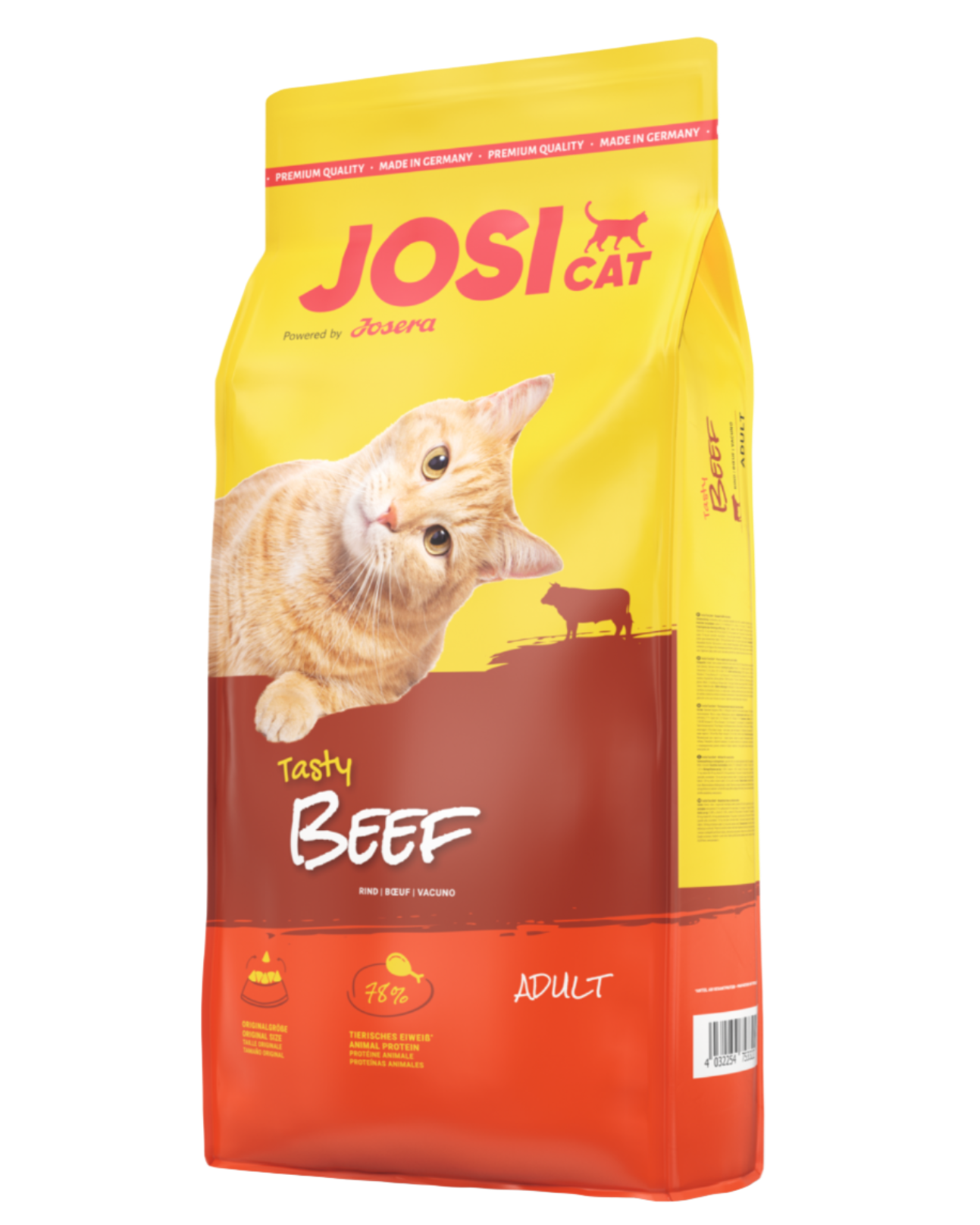 Josicat – מזון יבש לחתולים בטעם בקר | 18 ק"ג