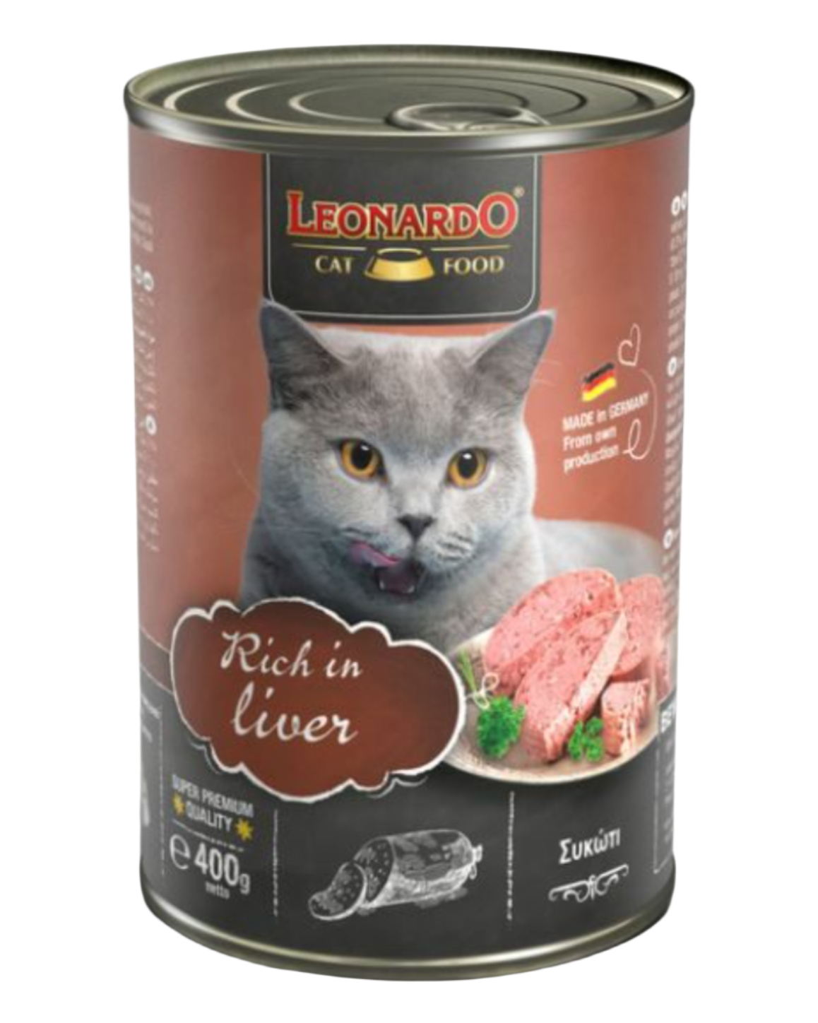 Leonardo – שימורי מזון רטוב לחתולים בטעם כבד