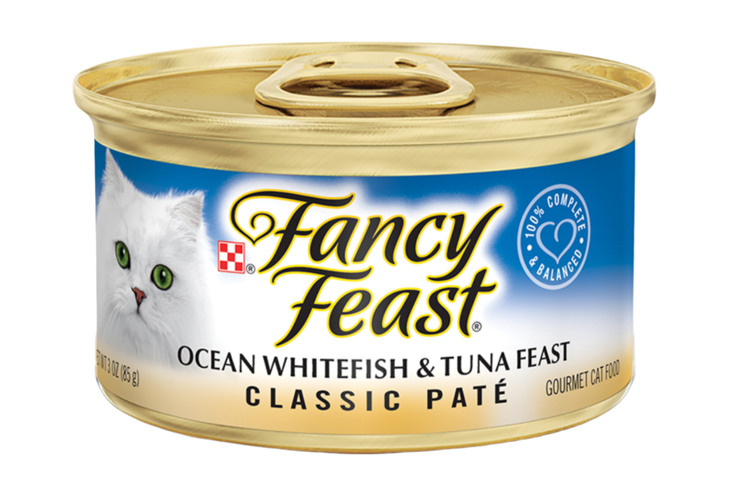 Fancy Feast פנסי פיסט – פטה דגי אוקיאנוס לחתולים (85 גרם)