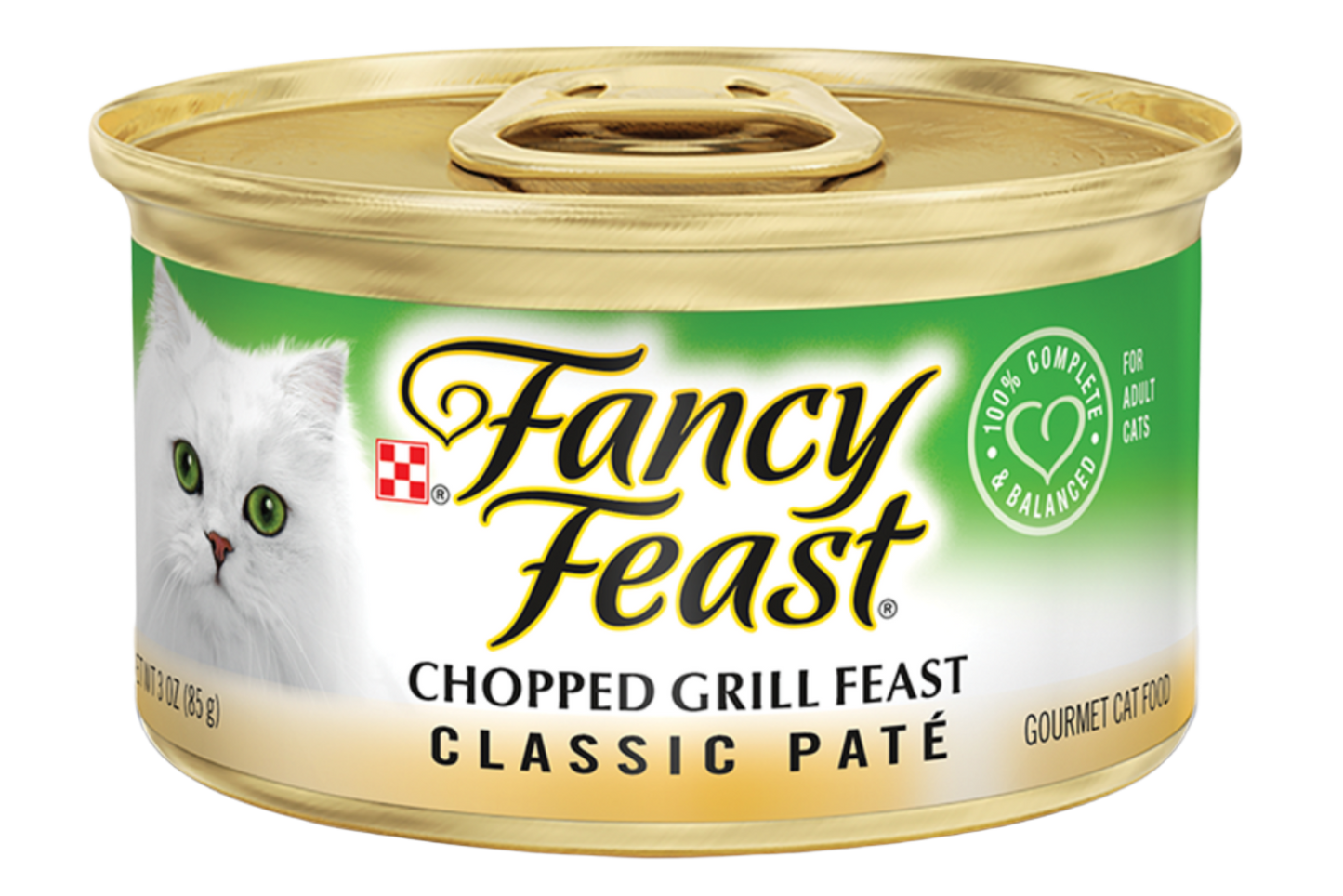 Fancy Feast פנסי פיסט – פטה גריל קצוץ לחתולים (85 גרם)