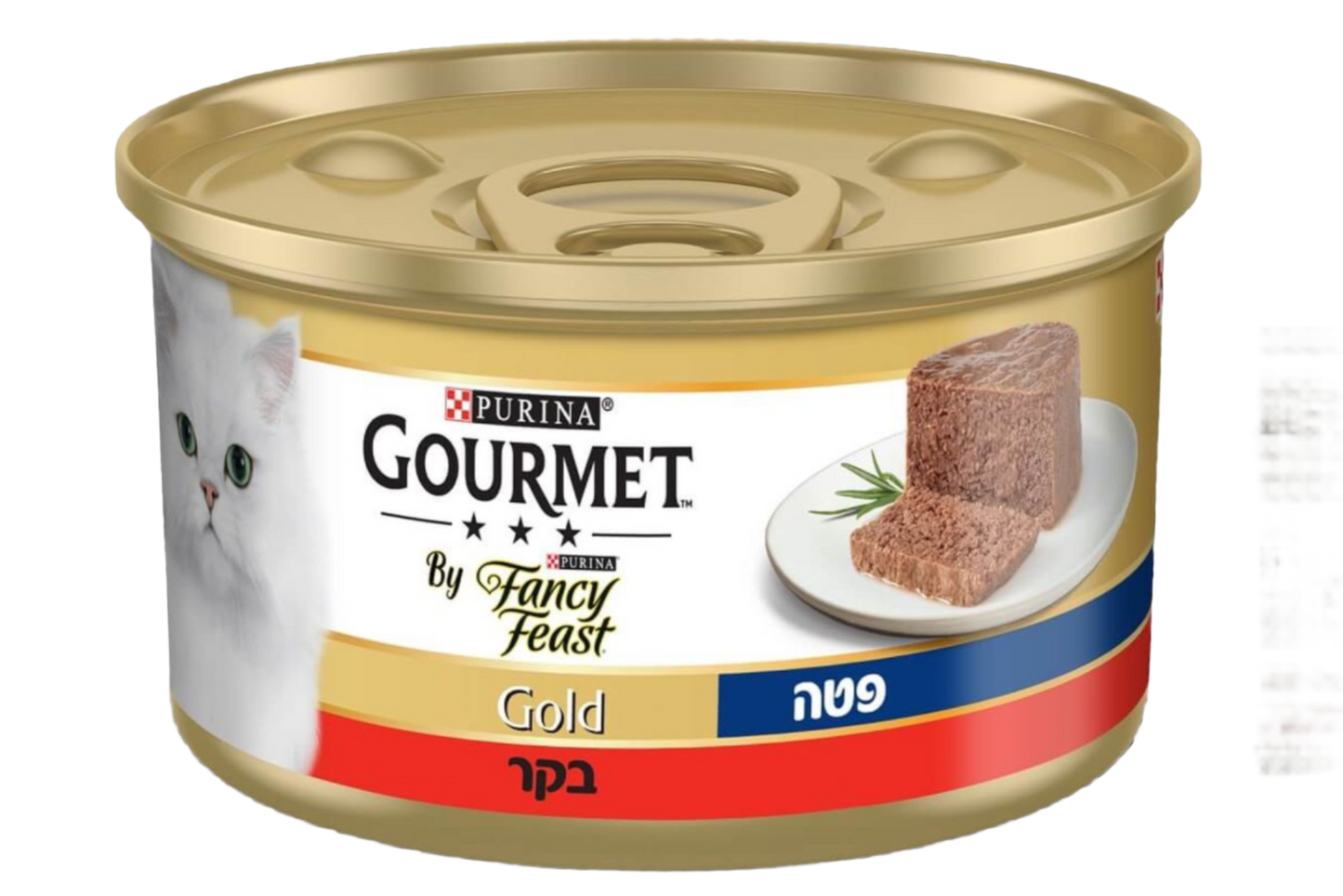 Fancy Feast גולד גורמה – פטה בקר לחתולים