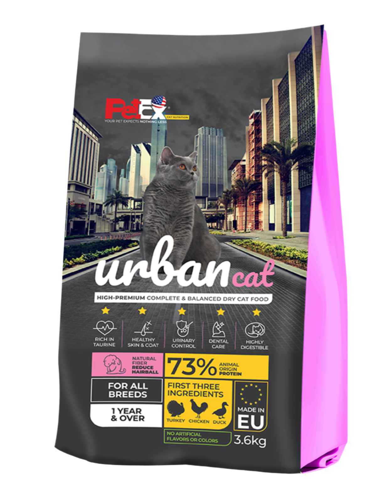 אורבן קט – מזון יבש איכותי לחתולים | Urban Cat