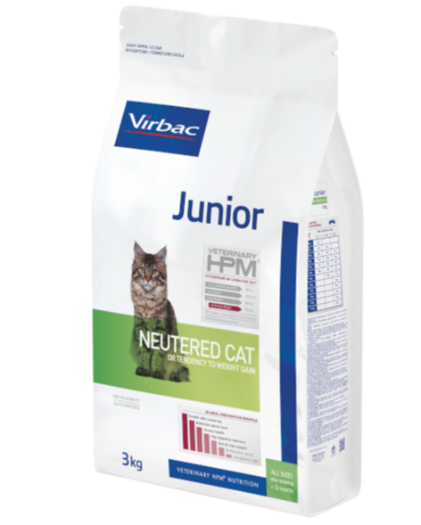 Virbac וירבק מזון לחתול ג'וניור מסורס