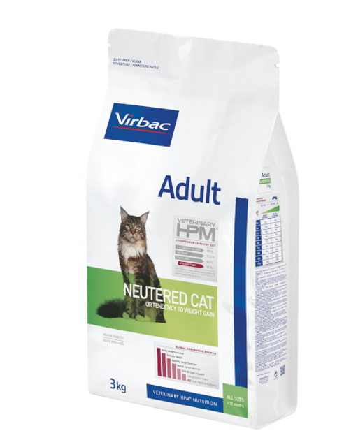 Virbac וירבק מזון לחתול בוגר מסורס