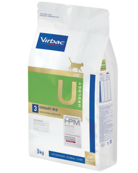 Virbac U3 וירבקו יורולוגי לחתולים עם בעיות בדרכי השתן