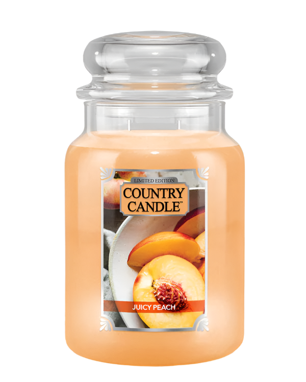 נר סויה "Juicy Peach" | נר סויה במהדורה מוגבלת