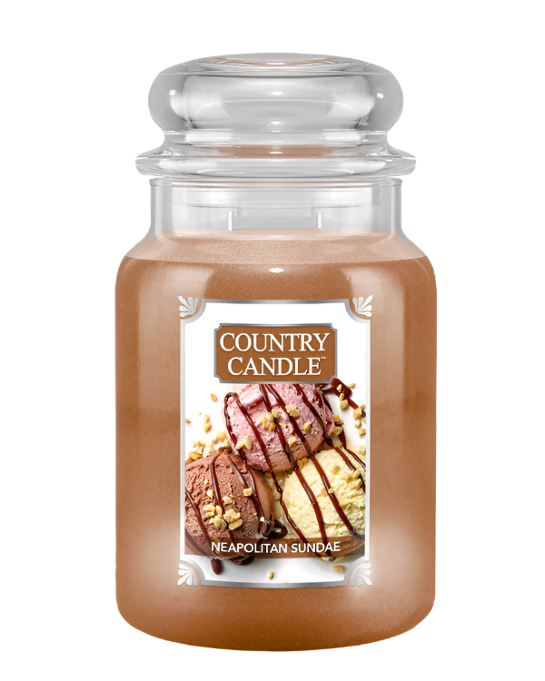 נר סויה "Neapolitan Sundae" | נר סויה במהדורה מוגבלת