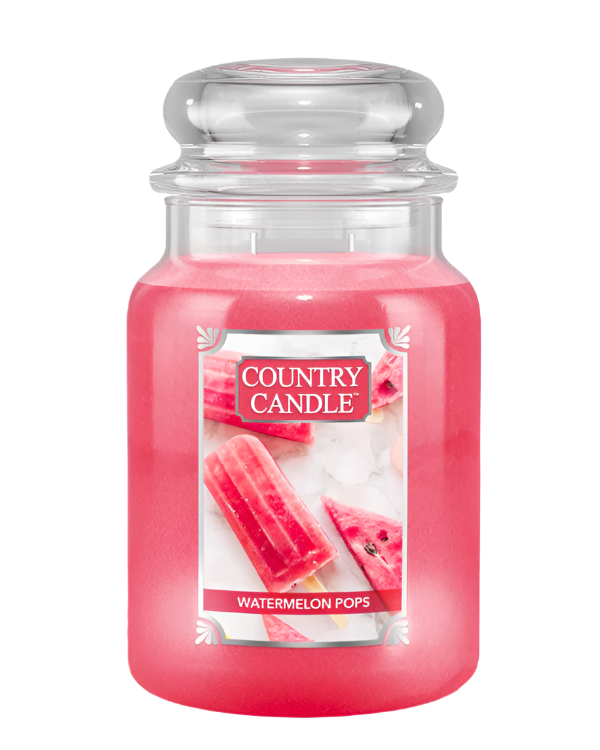 נר סויה "Watermelon Pops" | נר סויה במהדורה מוגבלת