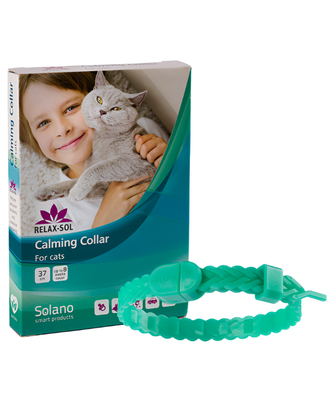 Relax-Sol לחתול – קולר הרגעה טבעי
