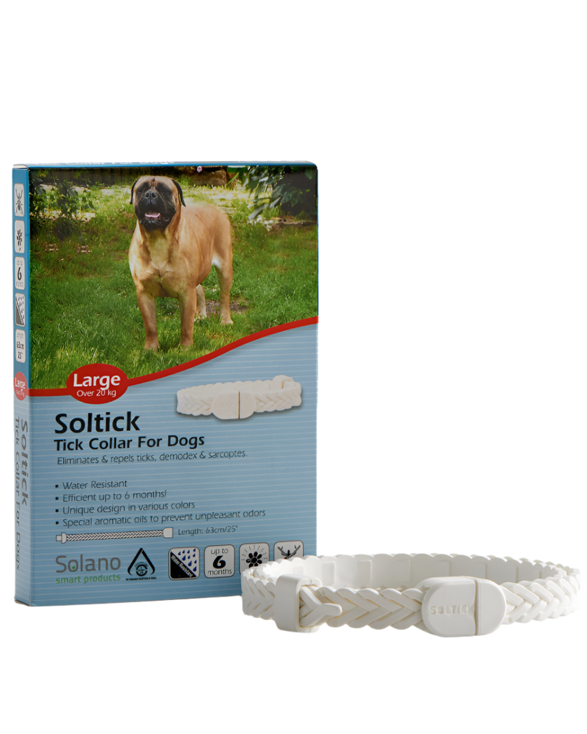 קולר Soltick לכלב – נגד קרציות