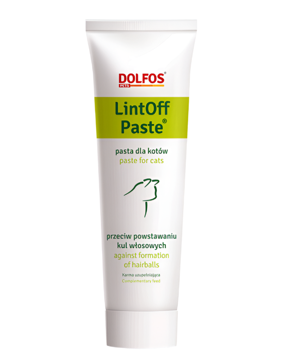 LINT-OFF Herbal – משחה להפחתת כדורי שיער בחתולים