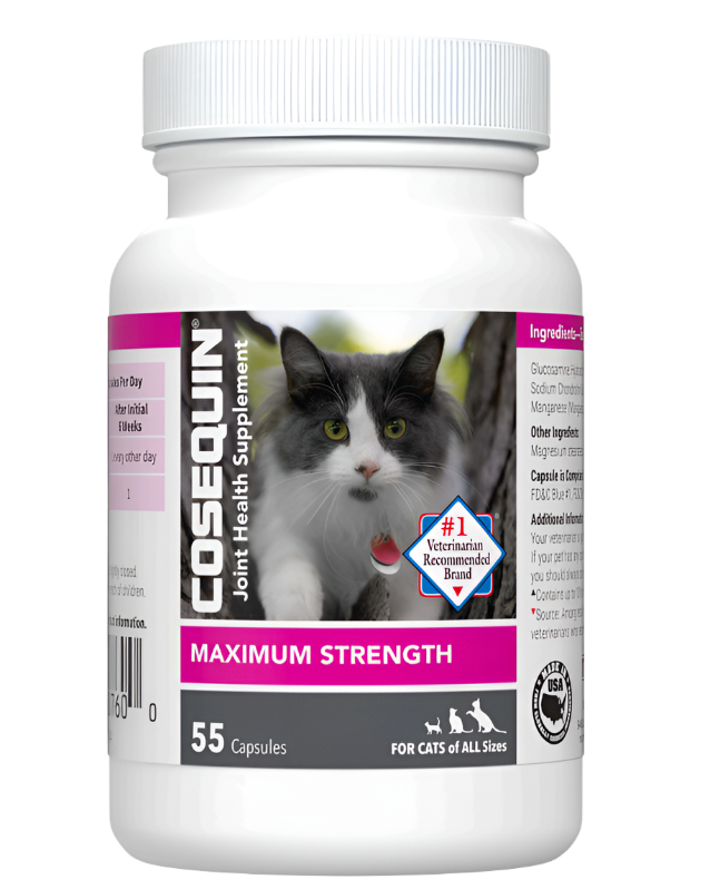 תוסף מפרקים COSEQUIN – קפסולות לחתול (55 יח‘)