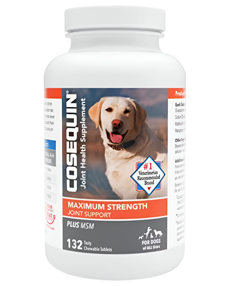 COSEQUIN NUTRAMAX - תוסף מפרקים לכלבים (132 טבליות)