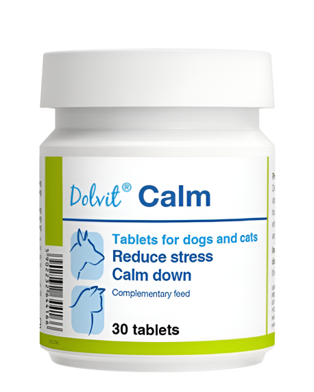 DoluVet CALM – תוסף להרגעה לכלבים וחתולים