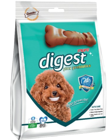 more digest חטיף עצמות פרוביוטיקה אריזת חיסכון (525 גרם)