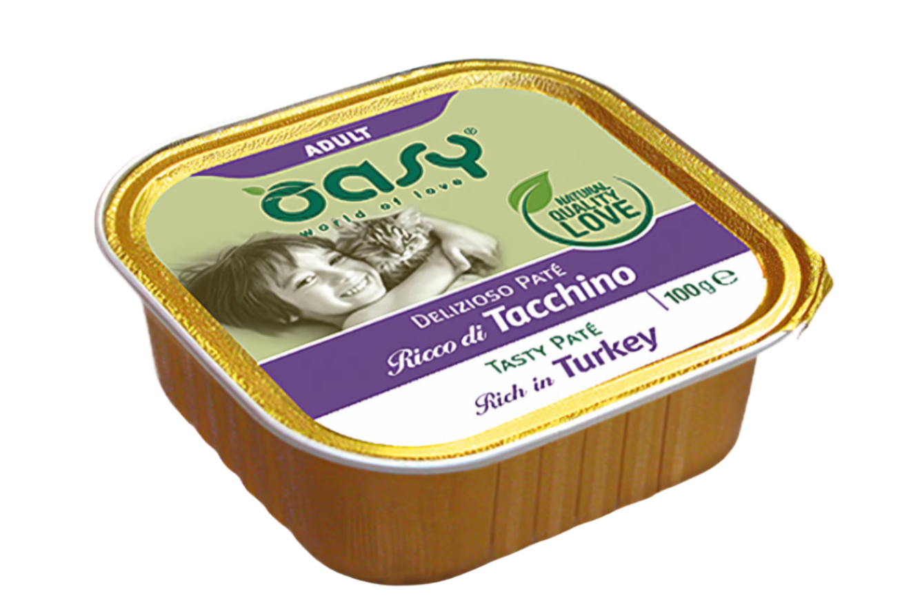 OASY אואסי מעדן פטה הודו לחתול