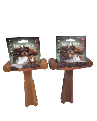 Petsland  לכלב בינוני - גדול  T צעצוע לעיסה בצורת האות