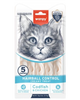 שלוק ונפי Hairball Control – קרם עוף ודג בקלה לחתולים