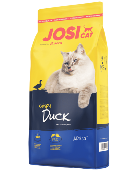 Josicat – מזון יבש לחתולים בטעם ברווז ודגים | 18 ק"ג