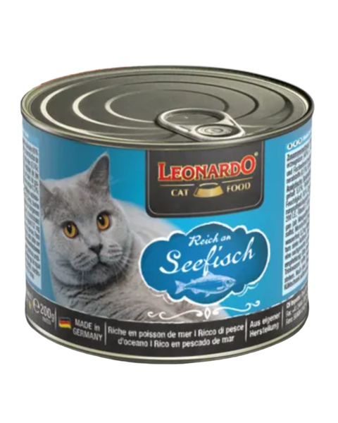 Leonardo – שימורי מזון רטוב לחתולים בטעם דגים