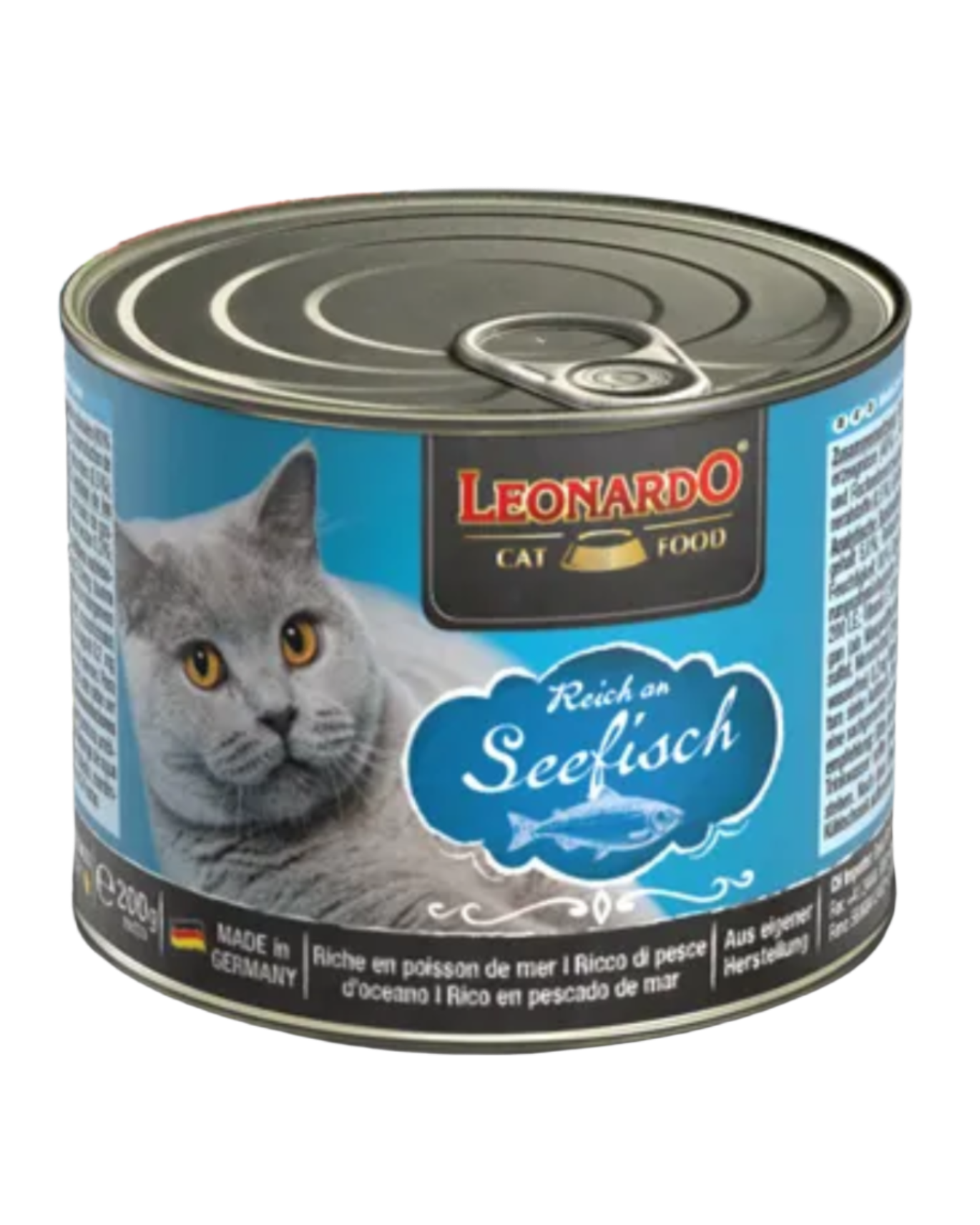 Leonardo – שימורי מזון רטוב לחתולים בטעם דגים