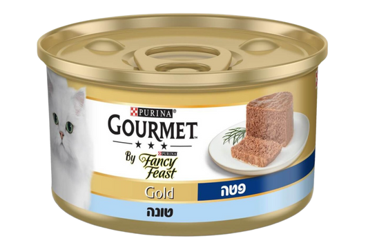 Fancy Feast גולד גורמה – פטה טונה לחתולים