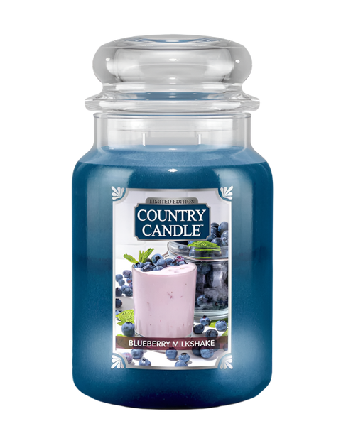 נר סויה "Blueberry Milkshake" | נר סויה במהדורה מוגבלת