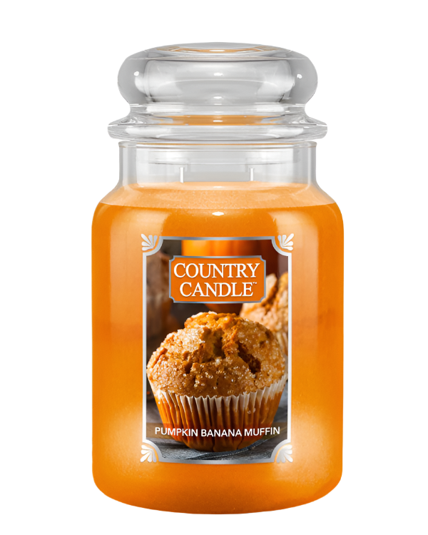 נר סויה "Pumpkin Banana Muffin" | נר סויה במהדורה מוגבלת