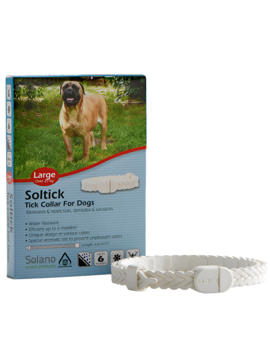 קולר Soltick לכלב – נגד קרציות