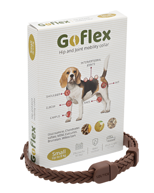 Goflex לכלב – קולר לבעיות מפרקים לכלב קטן