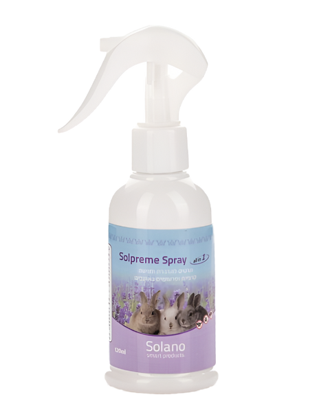Solpreme Spray למכרסמים – תרסיס נגד פרעושים וקרציות