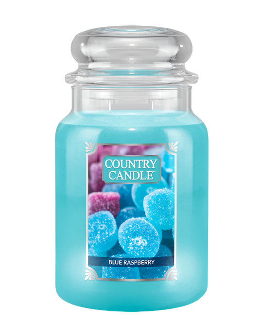נר סויה "Blue Raspberry" | נר סויה במהדורה מוגבלת