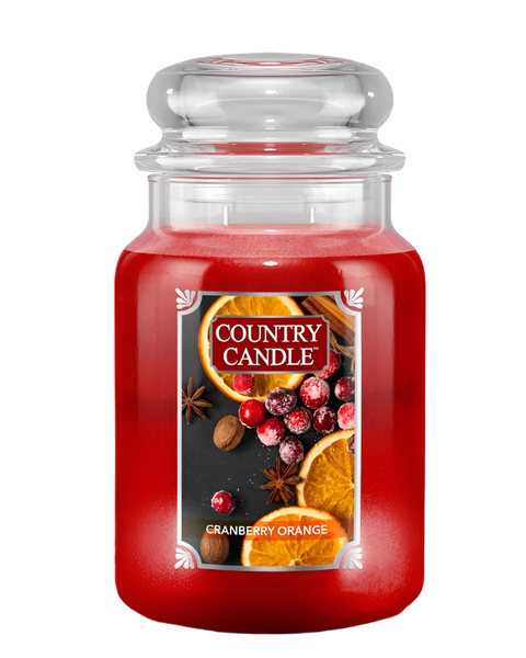 נר סויה "Cranberry Orange" | נר סויה במהדורה מוגבלת