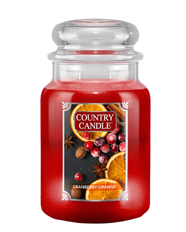 נר סויה "Cranberry Orange" | נר סויה במהדורה מוגבלת