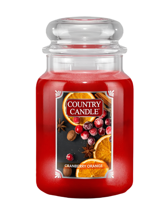 נר סויה "Cranberry Orange" | נר סויה במהדורה מוגבלת