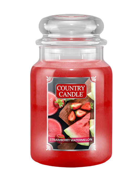 נר סויה "Strawberry Watermelon" | נר סויה במהדורה מוגבלת